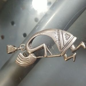 Vintage Authentic Kokopelli Pendant